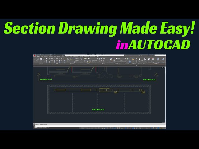 How to Draw Section in AutoCAD | Best Tutorial for Beginners
