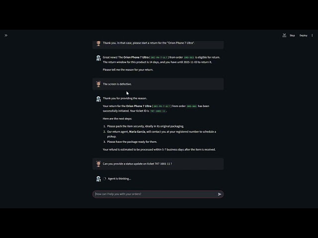 This AI Return Bot Actually Remembers You (LangGraph, Streamlit)