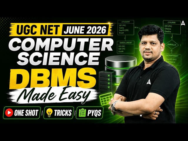 UGC NET Computer Science | UGC NET Computer DBMS Made Easy PYQs By Mayak Sir