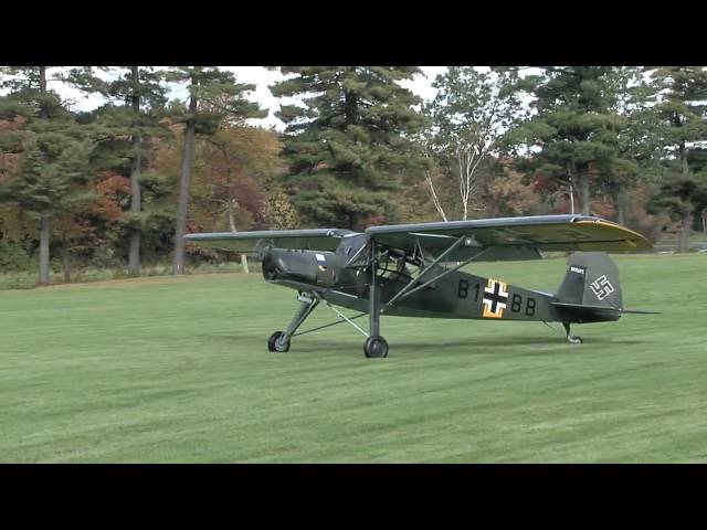 Fieseler Storch take-off