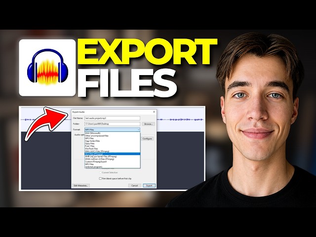 How To Save And Export Files In Audacity | Tutorial 2026