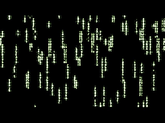 Free Matrix Code Overlay 4K #5