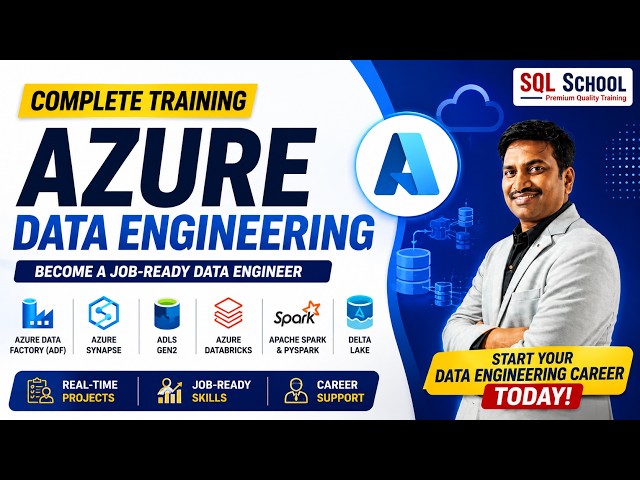 🚀 Azure Data Engineering Training 2026 | Become a Job Ready Azure Data Engineer