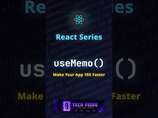 React App Slow-ஆ Run ஆகுதா?  useMemo Use பண்ணுங்க #useMemo #ReactJS #TamilDeveloper #CodingInTamil