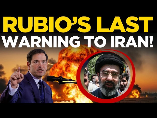 US NEWS LIVE: Rubio’s Last Warning to Iran Sends Shockwaves Through Tehran | Khamenei in Shock!