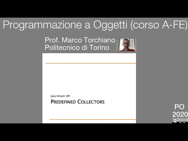 49 Java Stream API - Collettori