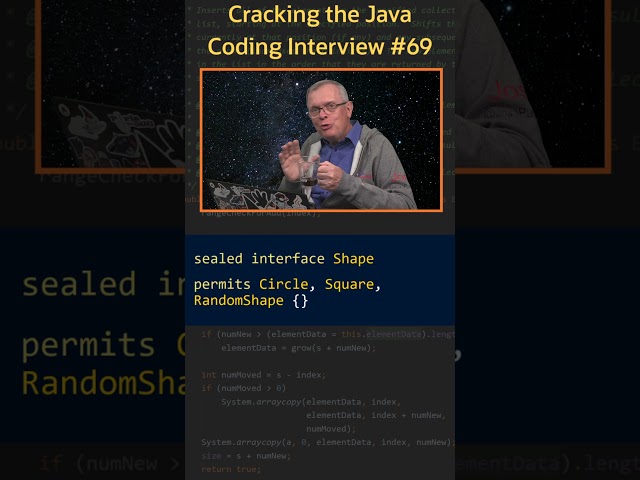 What is a sealed type in Java? - Cracking the Java Coding Interview
