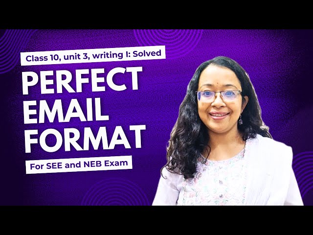 Email Writing | Format | Tips and Tricks #excelwithroma #emailwriting #class10english