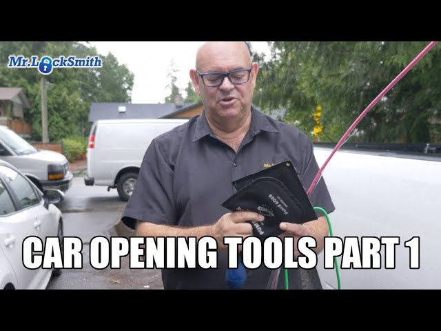 Essential Car Opening Tools for Automotive Locksmiths