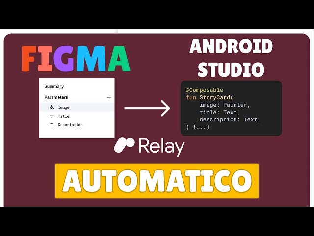 Convert figma designs to jetpack compose automatically with RELAY - From figma to composable