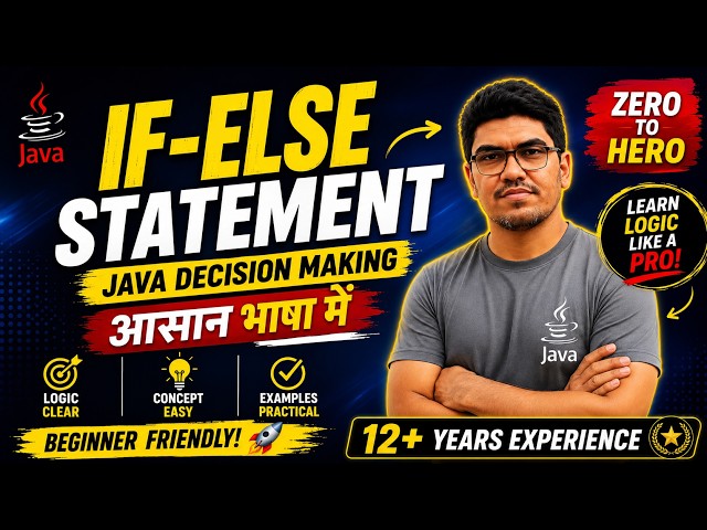Java IF ELSE Statement Explained in Hindi | Full Concept #javahinditutorial #icseclass10 #learnjava