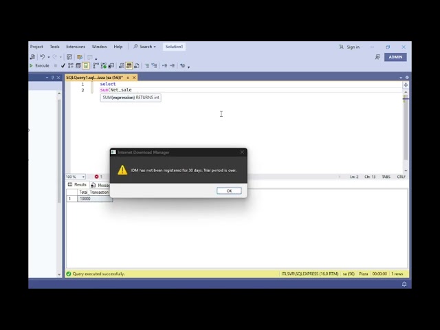 SQL Tutorial for real business problems in Shona