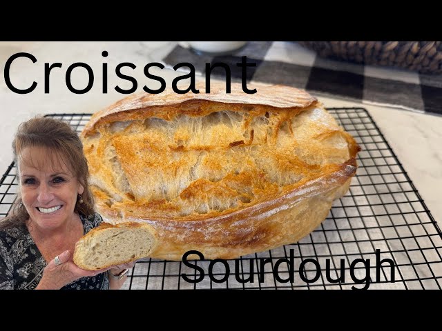 Buttery Sourdough Croissant Bread With Linda’s Pantry 