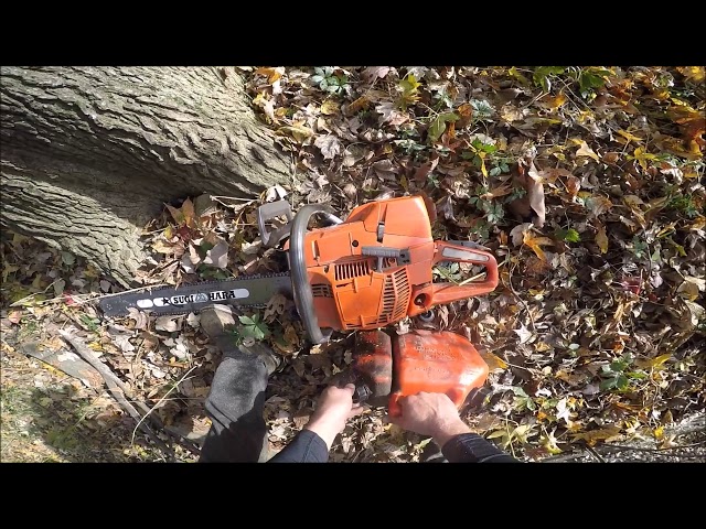 Cutting timber trying to keep the wood moving