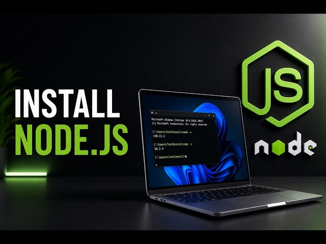 How to Install Node.js on Windows 11 (2026) – Complete Beginner Guide