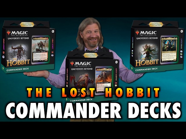 Is It Worth It To Buy The Lost Hobbit Commander Decks of Magic: The Gathering?
