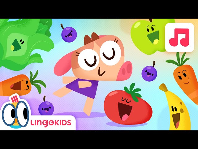 FRUITS and VEGETABLES Song for Kids 🍌🍅🥬 Song for Kids | Lingokids