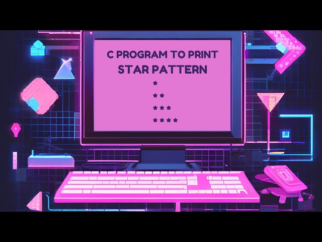 C Programming Star Patterns : Half Pyramid #programming #logicbuilding#starpatterns #cprogramming