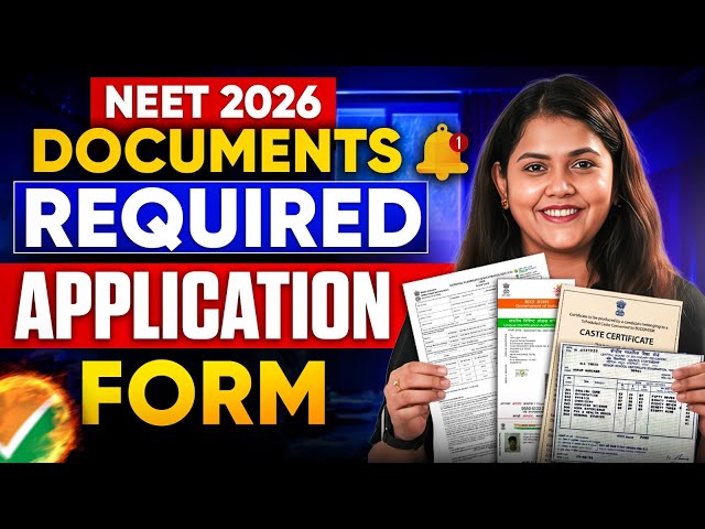 NEET 2026 | Documents Required Application Form | Dr.Shipra Tiwari