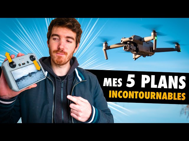 Les 5 PLANS DRONE que je trouve INCONTOURNABLES !