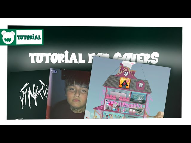 How to make cover style @Monstercat ! [Tutorial | Monsterbear]