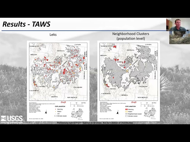 Greater Sage-Grouse - USGS Sagebrush Ecosystems and Fire Science webinar series 2026