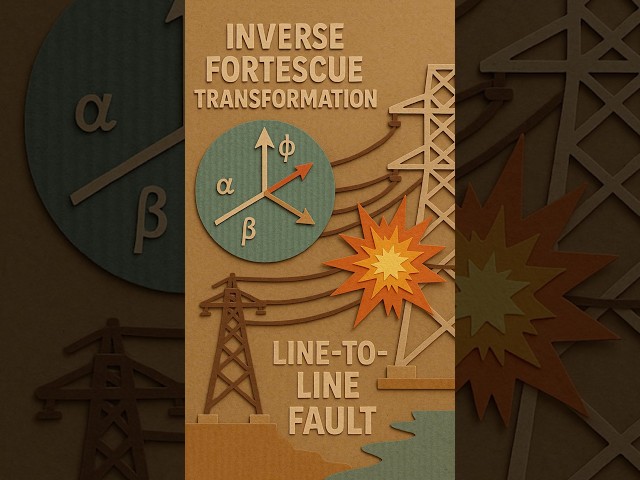 Line to Line fault with SYMMETRICAL COMPONENTS? #electrical #powersystem #electricalengineering