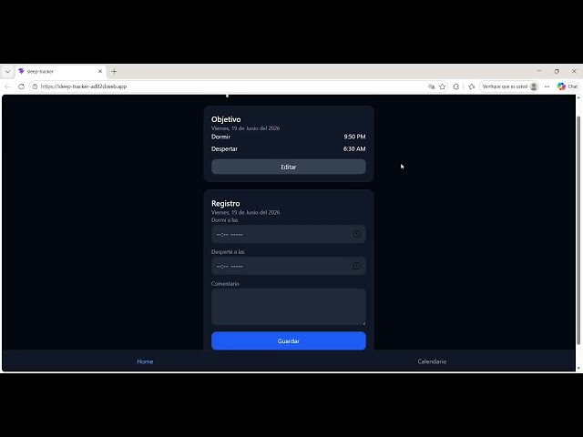 Sleep Tracker | React TypeScript Firebase