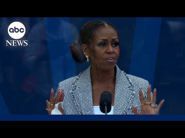 FULL SPEECH: Michelle Obama at opening of Barack Obama Presidential Center