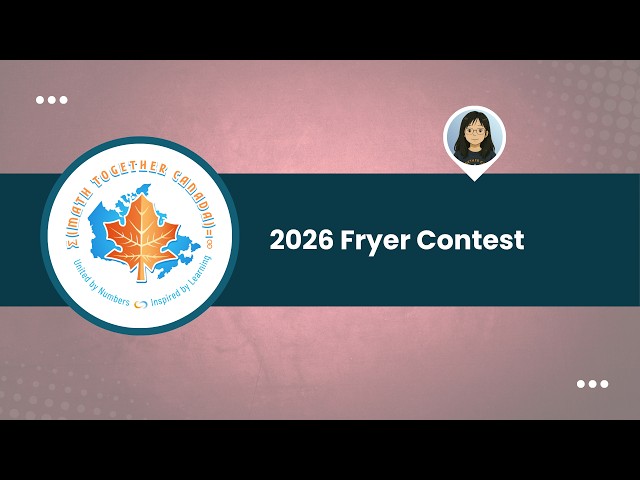 2026 Fryer Contest