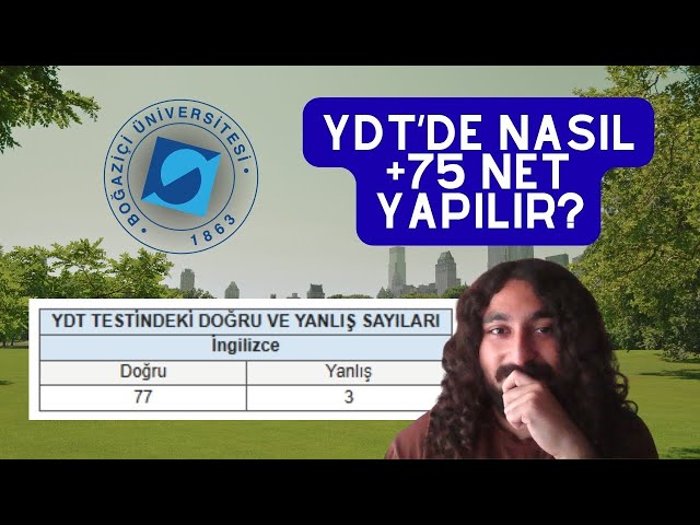 YDT'de +75 Net Nasıl Yapılır? Netler Nasıl Artar? YKS-DİL İçin Ufak Bi' Rehber (Çok Kısa 4 Tavsiye)