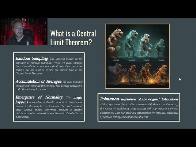 Python Data Analysis Bootcamp class 9 - 05 What is a Central Limit Theorem?