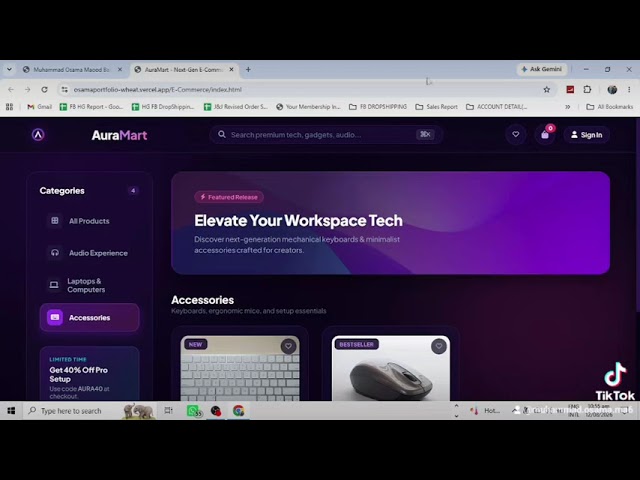 ​Check out my new Developer Portfolio! 🚀💻 #Shorts #Portfolio #WebDeveloper #Python #Coding​