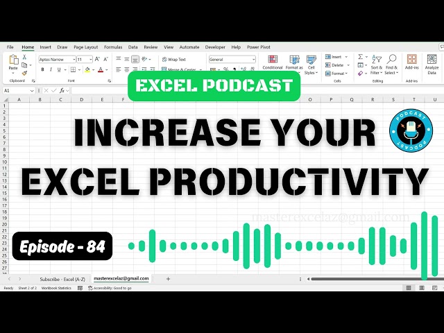 Cycle through different areas of the Excel interface - Excel Shortcut Tips