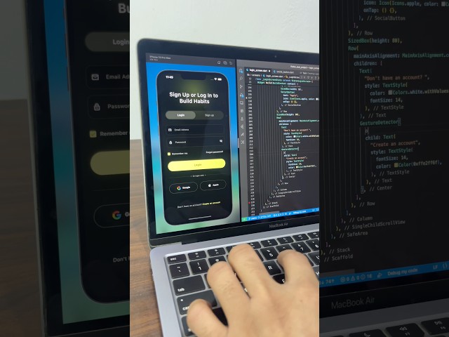 Login Screen in Flutter 💙