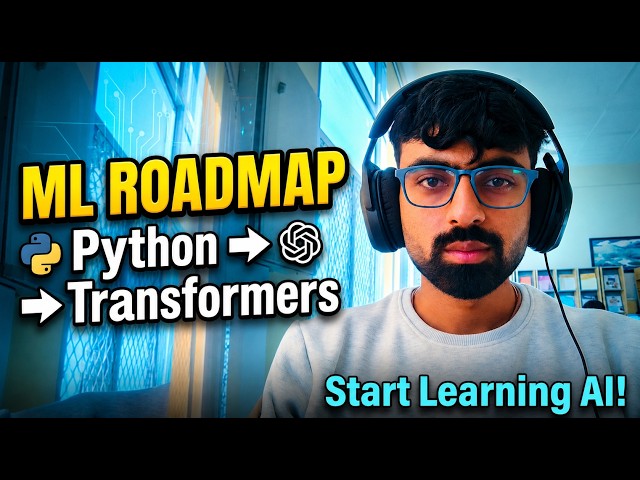 Machine Learning Roadmap 2026 🤯 | From Python to Transformers 🚀 | Part 1