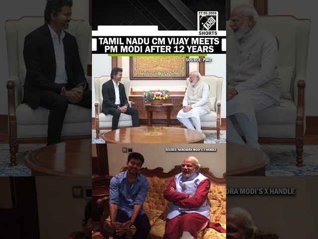 Tamil Nadu CM Vijay meets PM Modi after 12 years in Delhi