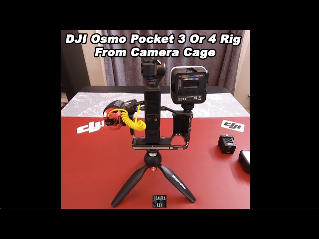 DJI Osmo Pocket 3 & Pocket 4 Rig Build | Camera Cage Setup