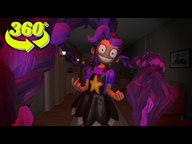 Lily Lovebraids in Your house ! Poppy Playtime 5 360° VR