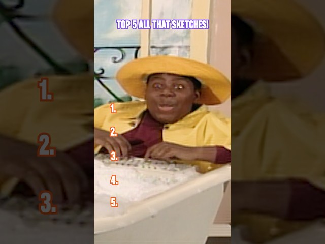 TOP 5 Classic All That Sketches ⭐ | #shorts