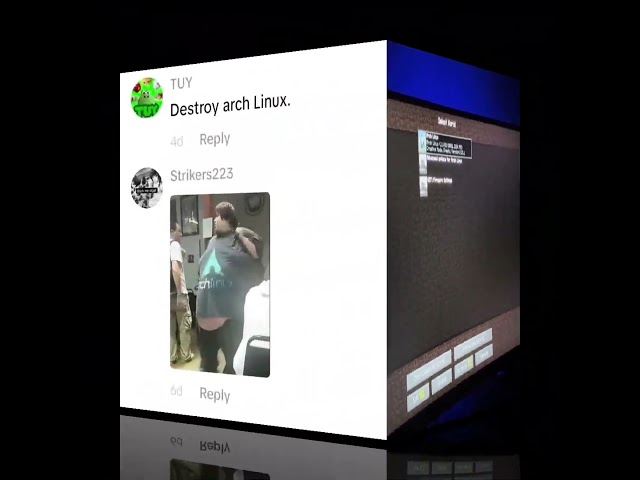 All the Arch Linux hate #pc #computer #linux #meme