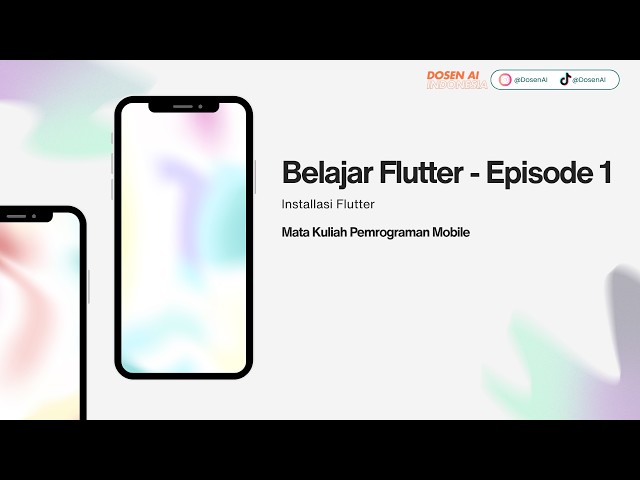 Belajar Flutter Episode 1 - Installasi Flutter