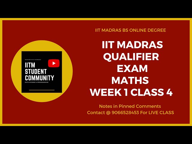Maths1 Week1 Lecture 4