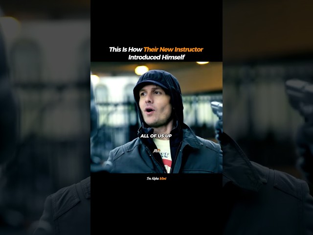 This Is How Their New Instructor Introduced Himself #leadership #preparedness