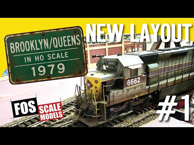 New Layout 2026 | HO Scale Brooklyn & Queens 1979 Ep. 1