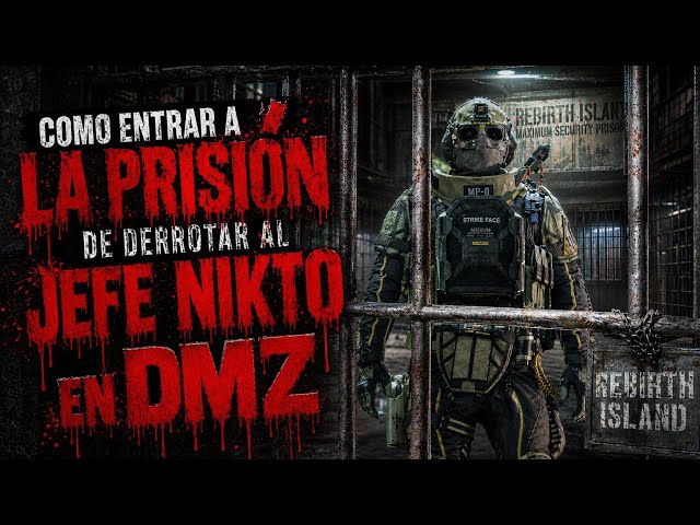 How to enter the Rebirth Island prison in the DMZ and defeat Nikto in Call of Duty Mobile