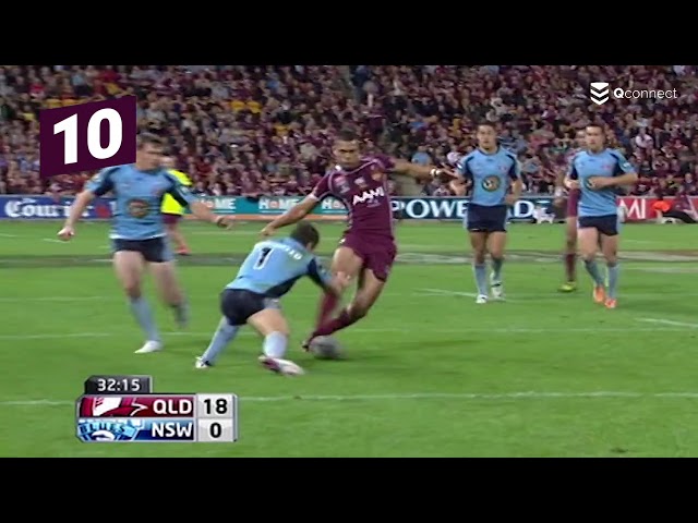 Queensland Maroons - Top 10 tries.