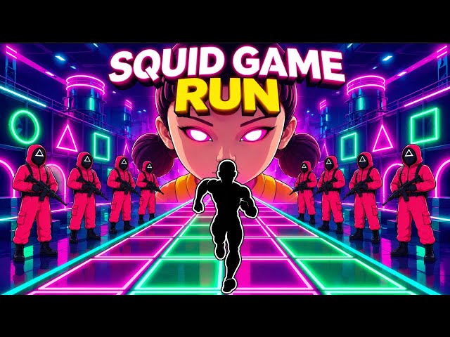Immersive Interactive Warm Up | 🦑 POV SQUID GAME RUN 🔺 | Full Body Workout | New Game #9