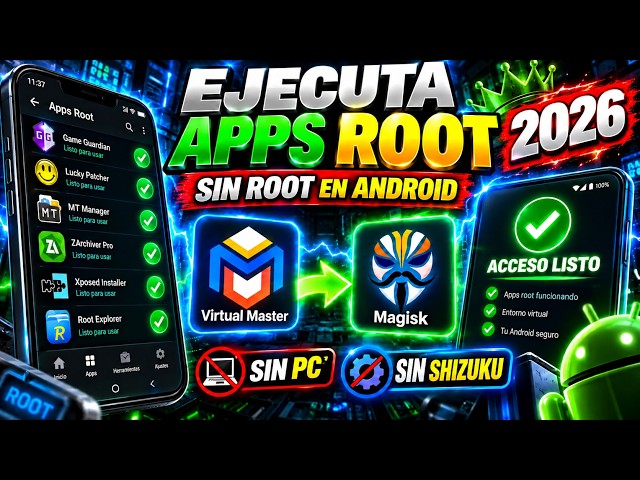 😱El Secreto Para Ejecutar Apps ROOT Sin Rootear Tu Android | SIN ROOT / SIN SHIZUKU / SIN PC en 2026