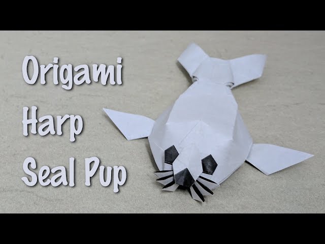 Origami Tutorial: Harp Seal Pup (Quentin Trollip)